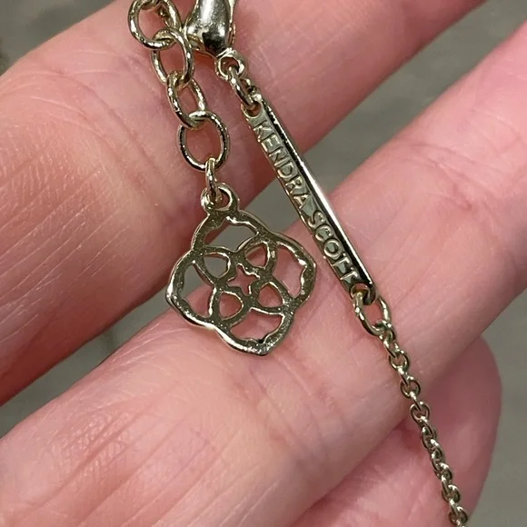 Kendra Scott Gold and Silver Dollie Necklace - Picture 3 of 3